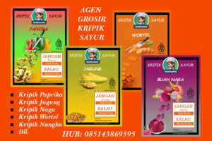 Agen Grosir Kripik Sayur